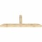 Ekena Millwork Portland Rough Sawn Timber Gable Bracket, Douglas Fir, 96"W x 36"H x 6"D x 6"F, 9/12 Pitch GBW096X36X0606POR00RDF - alternate 2